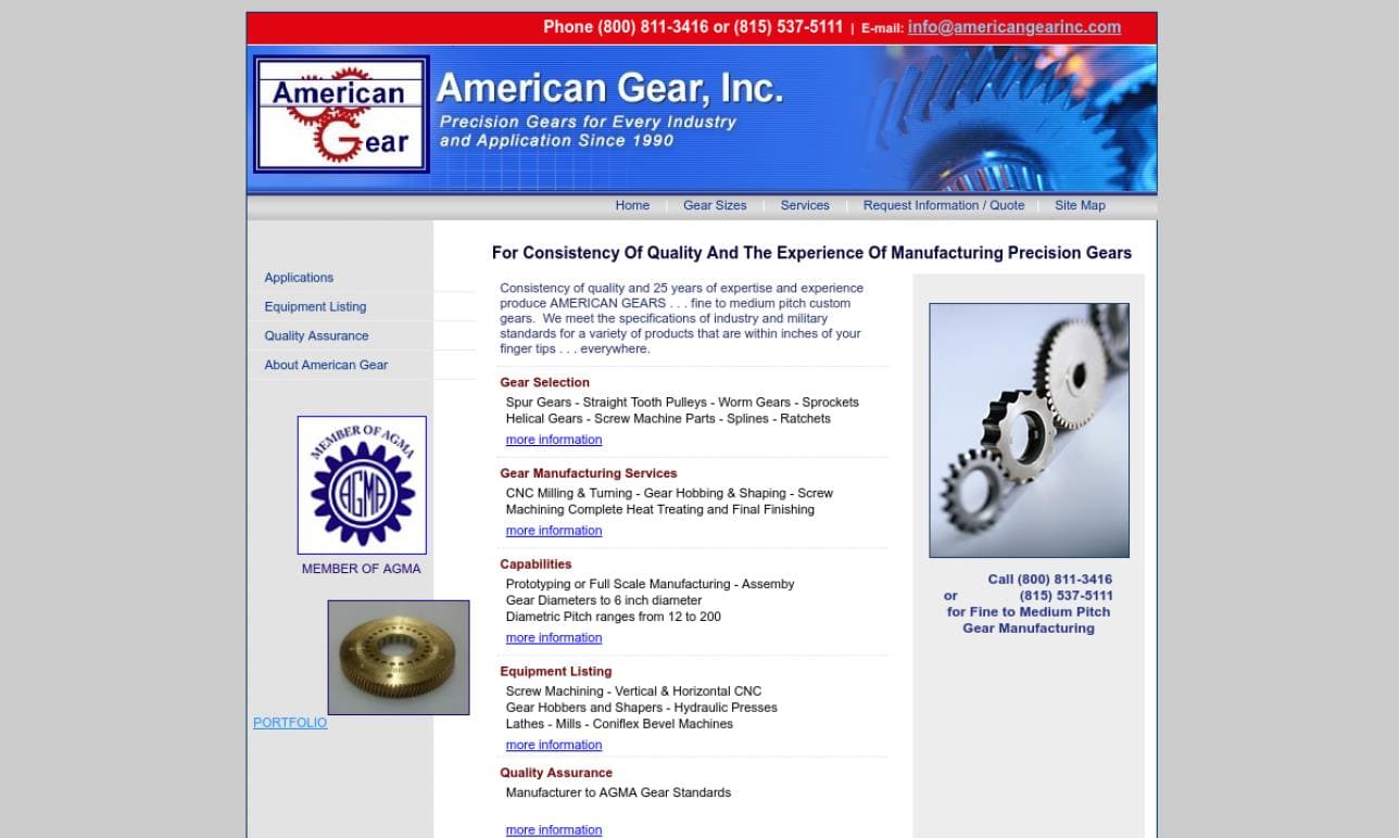 More Industrial Gear Manufacturer Listings