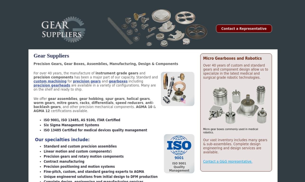 Gear Suppliers Industrial Gears Manufacturers