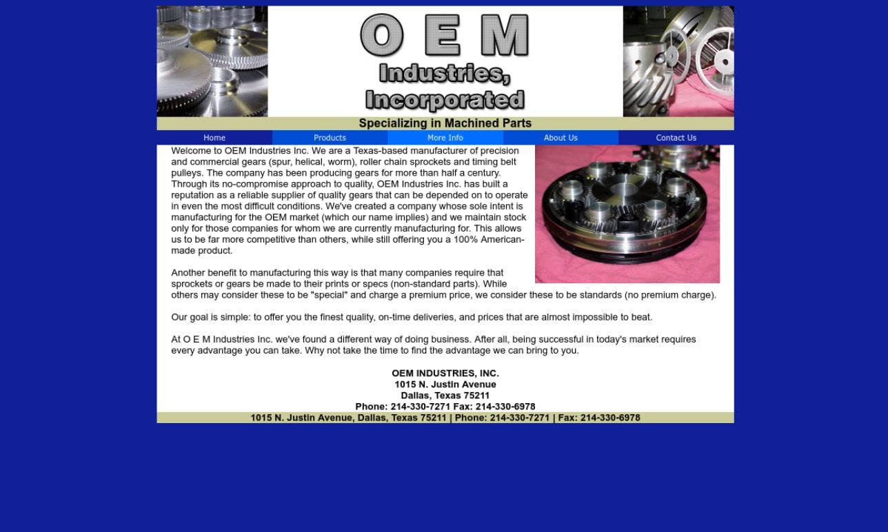 OEM Industries, Inc.