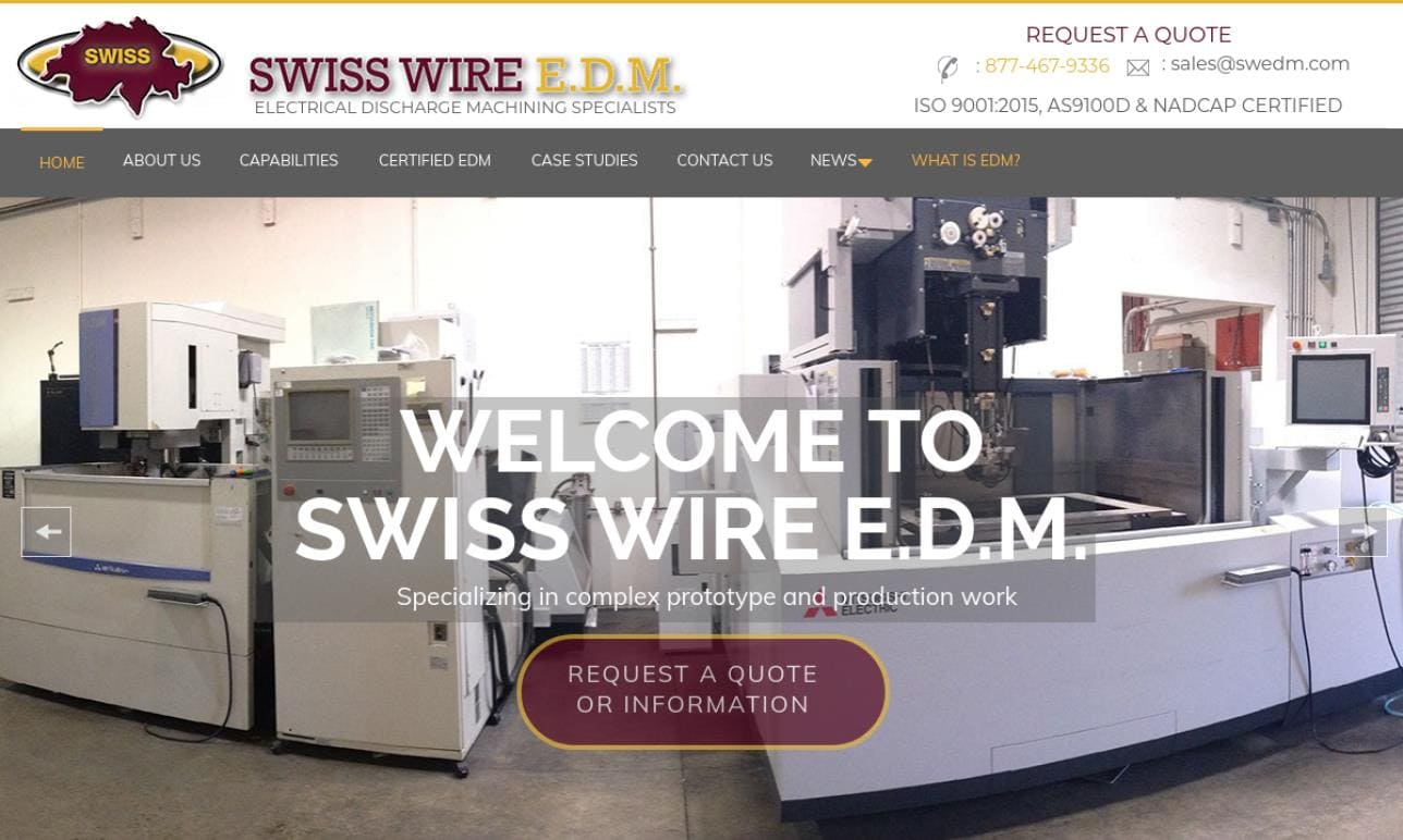 Swiss Wire EDM Industrial Gears