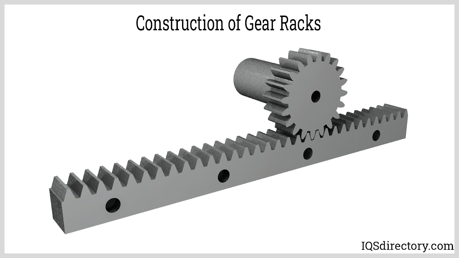 Construction of Gear Racks